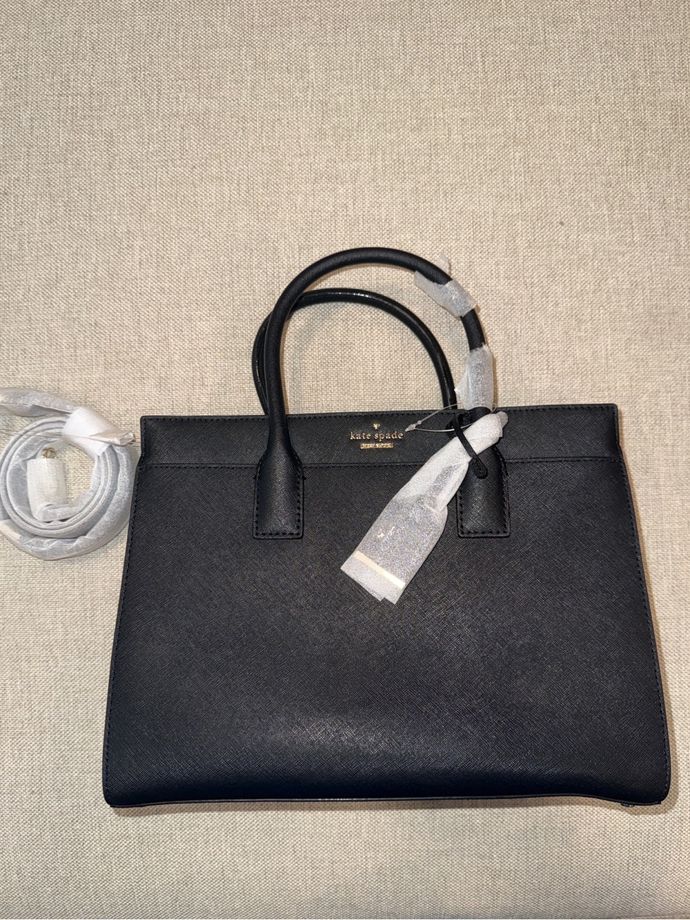 Kate Spade Black Structured Satchel – NWT